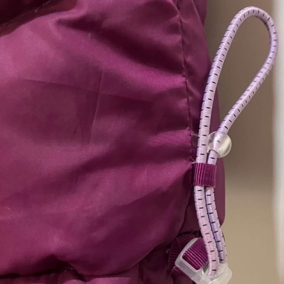 Women’s small L.L.Bean reversible Purple Quilted Puffer Vest - Picture 2 of 15